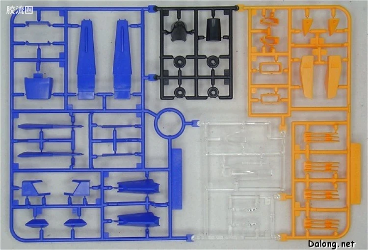 PG 普通版 MBF-02+AQM/E-X01 空装强袭嫣红 + FX-550 空中霸王 - 图片